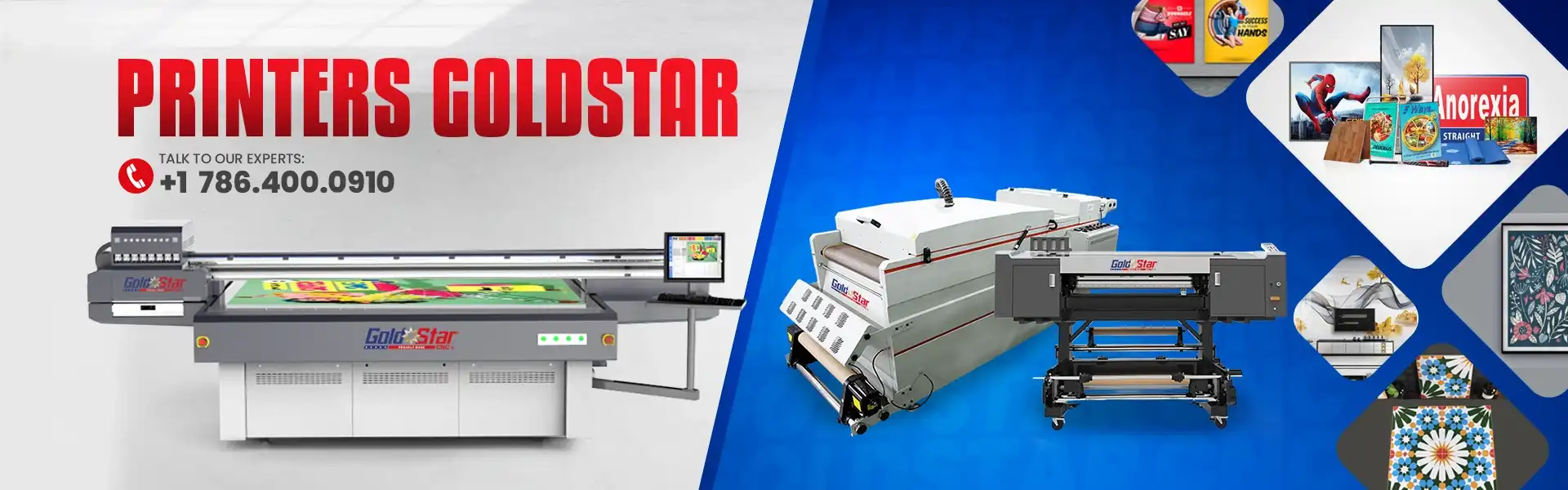 Large Printers Goldstar CNC