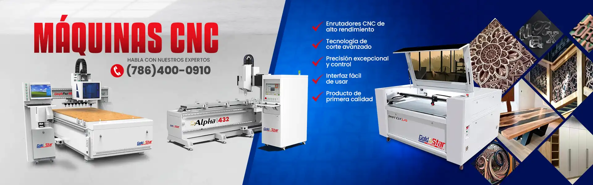 MÁQUINAS CNC GOLDSTARCNC