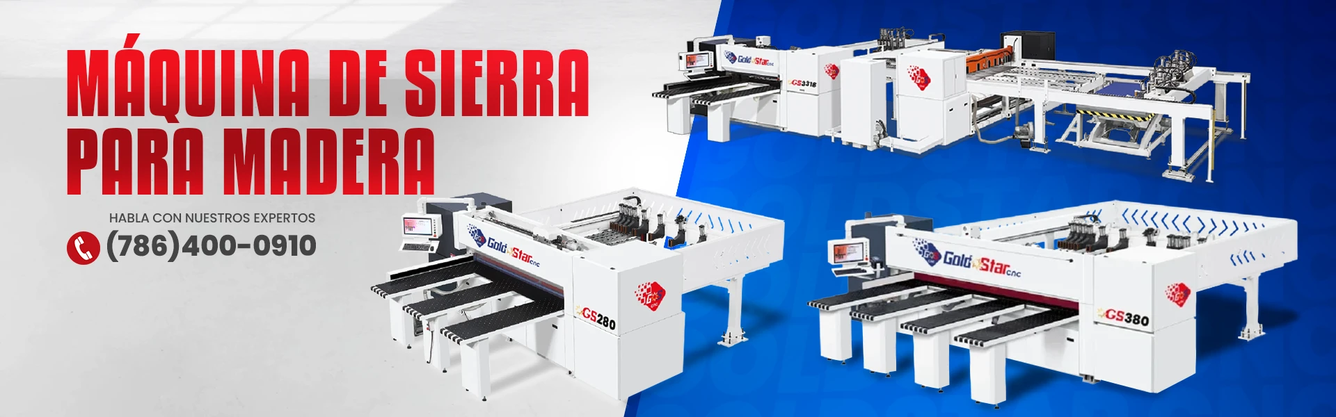 SIERRA PARA MADERA GOLDSTARCNC